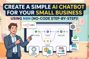 How to Build a Simple AI Chatbot with n8n for Small Business